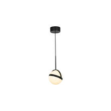 Alora Lighting PD301001MB - Globo 7-in Matte Black LED Pendant