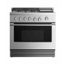 Fisher Paykel 71353 - Gas Range , 4 Burners with Griddle