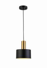 Vinci Lighting Inc. P1402AB/BK - Pendant Aged Brass/Black