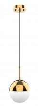 Vinci Lighting Inc. P2001-1AB - Pendant Aged Brass
