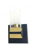Vinci Lighting Inc. WS9323-1AB/BK - Wall Sconce Aged Brass/Black