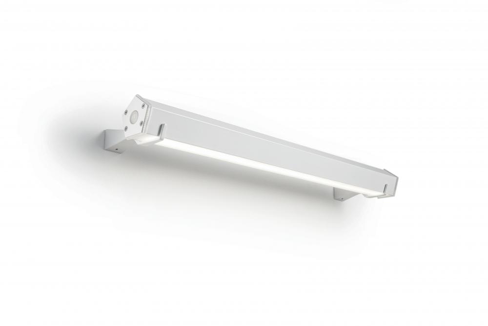 Pencil LED Cordless Horizontal Wall Sconce - Finish: White | Size: Small