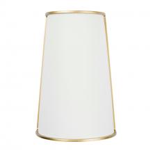 Varaluz 364W02MWFG - Coco 2-Lt Sconce - Matte White/French Gold