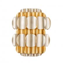 Varaluz 382W01AGGD - Swoon 1-Lt Sconce - Antique Gold/Gold Dust