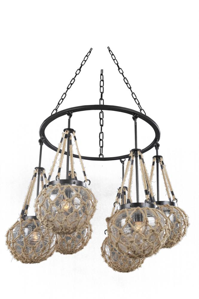 Hatteras 6 Light Chandelier