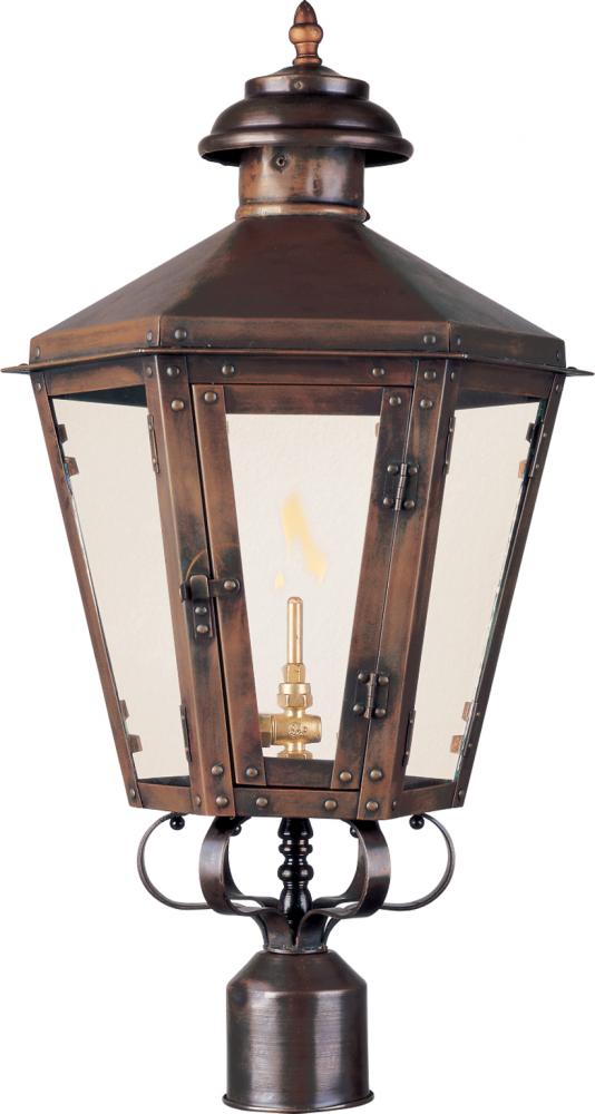 Leeds Outdoor Post Gas Lantern