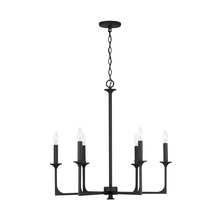 Capital Canada 437361BI - 6 Light Chandelier