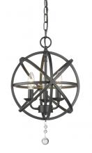  458-12MB - 3 Light Chandelier