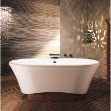 Bain Ultra BAMVOFN0N-01 - AMMA OVAL 7242 FS FLAT DECK TUB WHITE