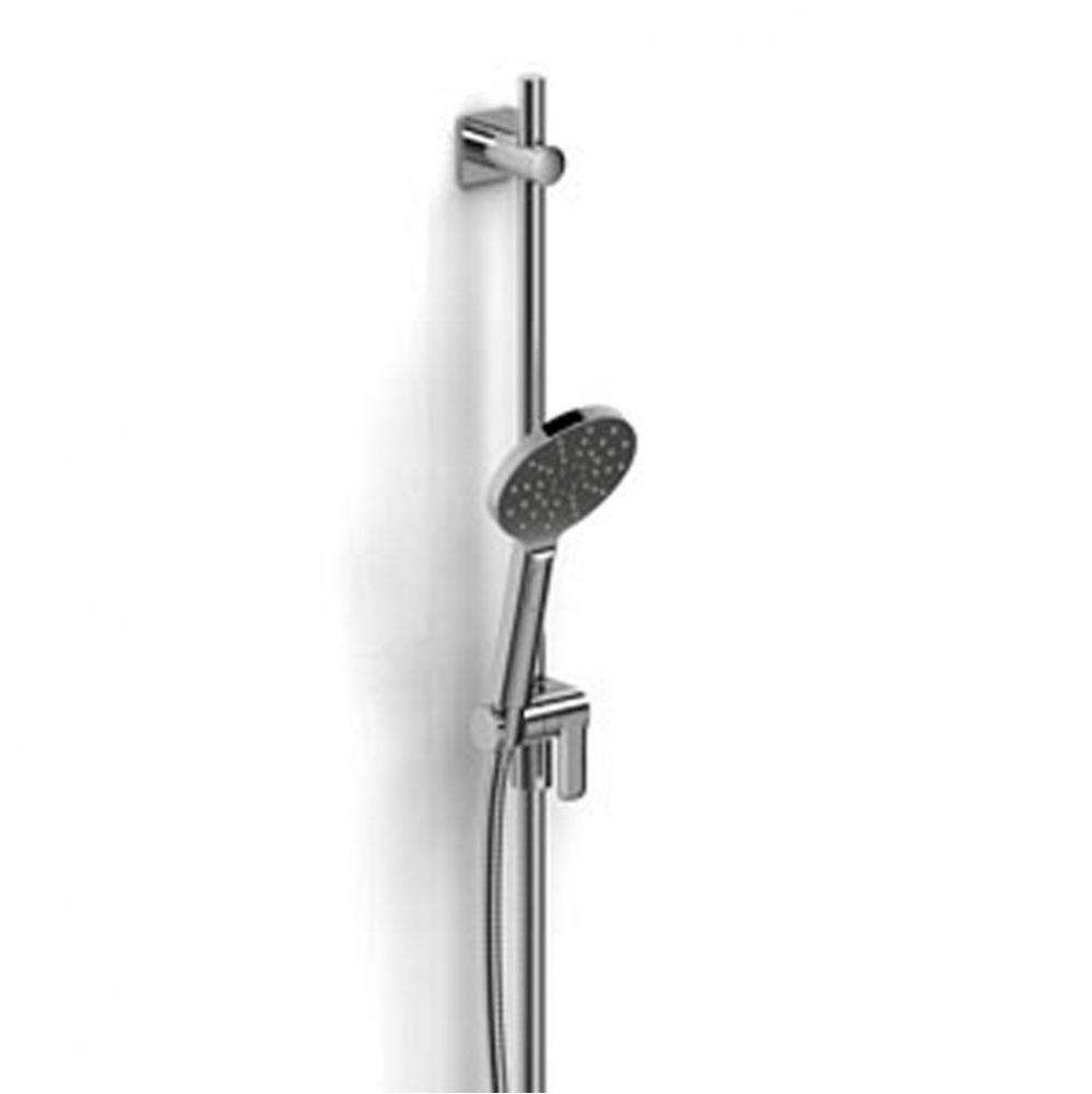 Handshower Set With 36'' Slide Bar and 4-Function Handshower