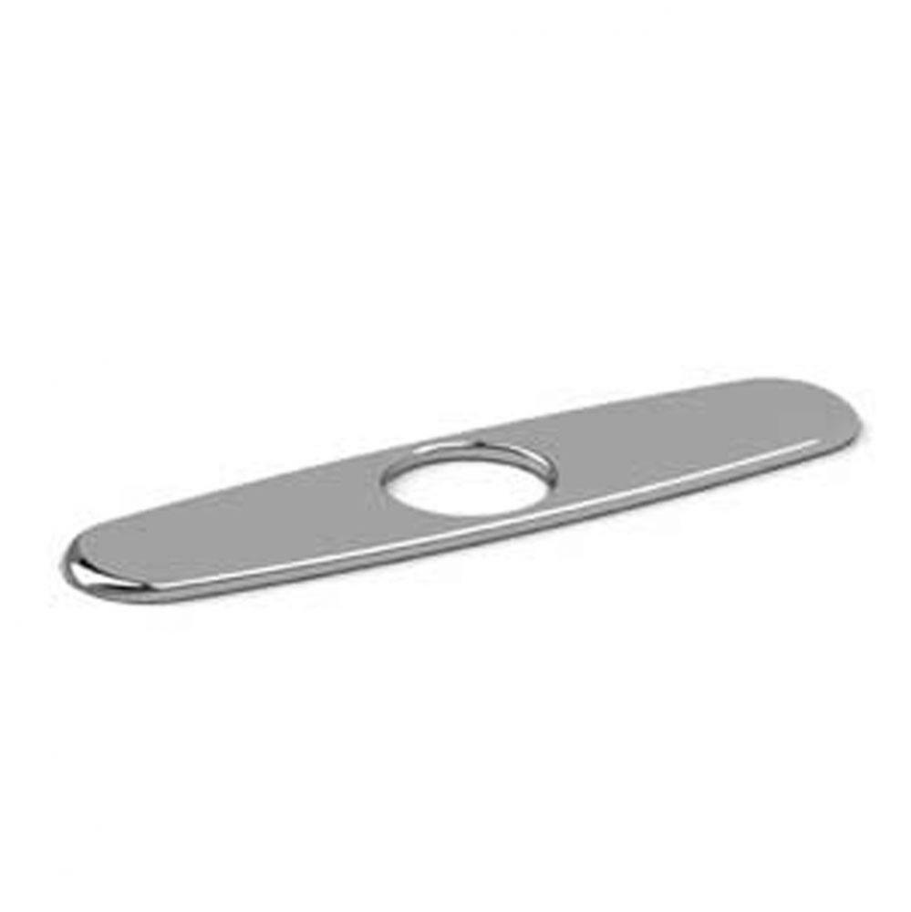 Kitchen 8-Inch Center Kitchen Faucet Deck Plate In Brushed Nickel