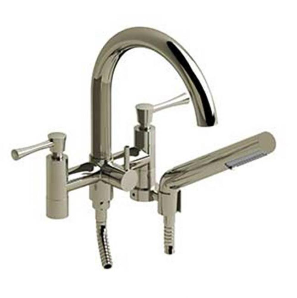 Edge Two Hole Tub Filler Without Risers