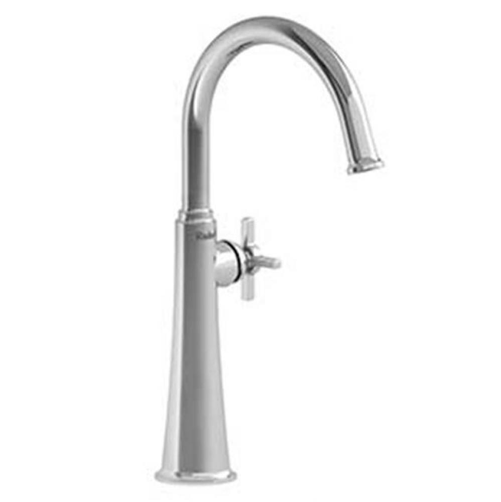 Momenti? Single Handle Tall Lavatory Faucet with C-Spout