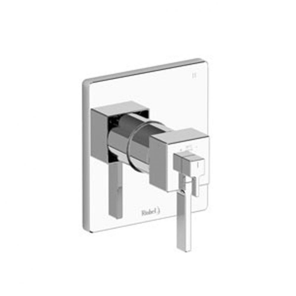 3-way Type T/P (thermostatic/pressure balance) coaxial complete valve PEX