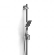 Riobel 4825C - Handshower Set With 36'' Slide Bar and 4-Function Handshower