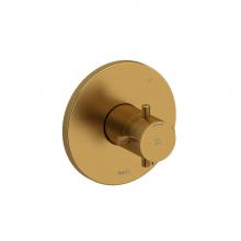 Riobel TRUTM47+KNBG - 3-way no share Type T/P (thermostatic/pressure balance) coaxial valve trim