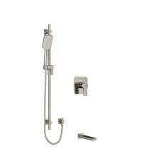 Riobel KIT#1244FRBN - 1/2'' 2-way Type T/P (thermostatic/pressure balance) coaxial system with spout and hand