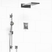  KIT#2745EFPN - Type T/P (thermostatic/pressure balance) 1/2'' coaxial 3-way system with hand shower rai