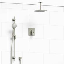 Riobel KIT#323ZOTQBN-6 - Type T/P (thermostatic/pressure balance) 1/2'' coaxial 2-way system with hand shower and