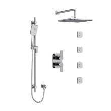 Riobel KIT#483FRC - Type T/P (thermostatic/pressure balance)  3/4'' double coaxial system with hand shower r