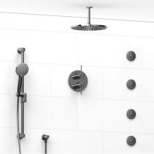 Riobel KIT#483GSC-6 - Type T/P (thermostatic/pressure balance)  3/4'' double coaxial system with hand shower r