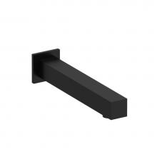  R885BK - Square wall-mount tub spout