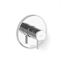 Riobel RUTM44C - 2-way no share Type T/P (thermostatic/pressure balance) coaxial complete valve