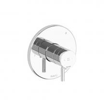 Riobel RUTM45C - 3-way Type T/P (thermostatic/pressure balance) coaxial complete valve