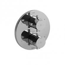 Riobel RUTM46+C - 4-way Type T/P (thermostatic/pressure balance) 3/4'' coaxial complete valve