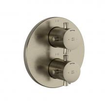 Riobel TEDTM46KBN - 4-way Type T/P (thermostatic/pressure balance) coaxial valve trim