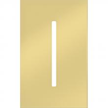 Lutron Electronics LWT-G-BB - NEW ARCH WP - GRAFIKT 1GANG BRIGHT BRASS