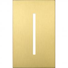 Lutron Electronics LWT-G-SB - NEW ARCH WP - GRAFIKT 1GANG SATIN BRASS