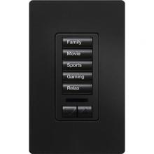 Lutron Electronics RRD-W5BRLIR-MN - RADIORA2 5BRLIR WALL KEYPAD MIDNIGHT