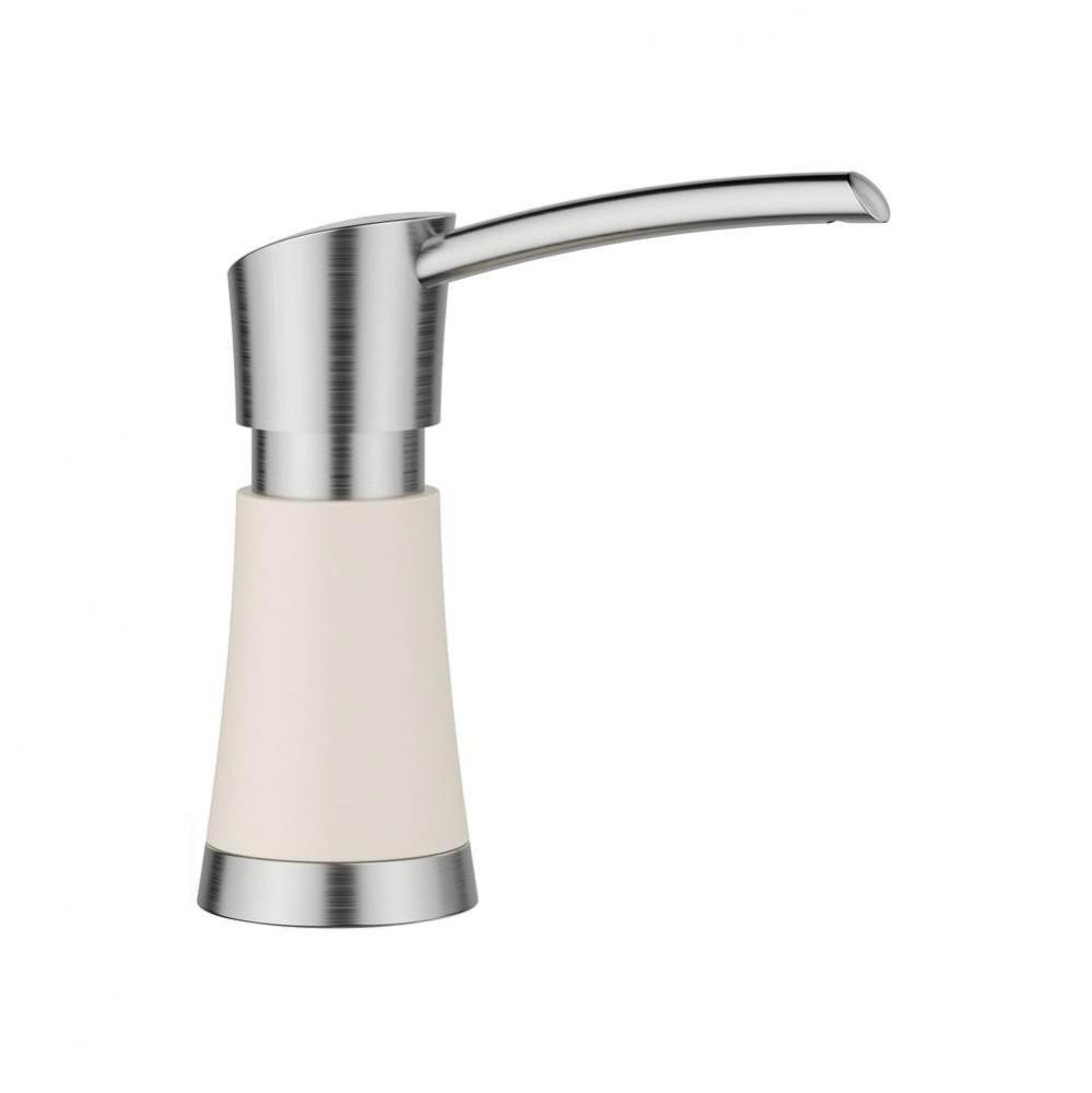 Artona Soap Dispenser Pvd Steel/Soft White