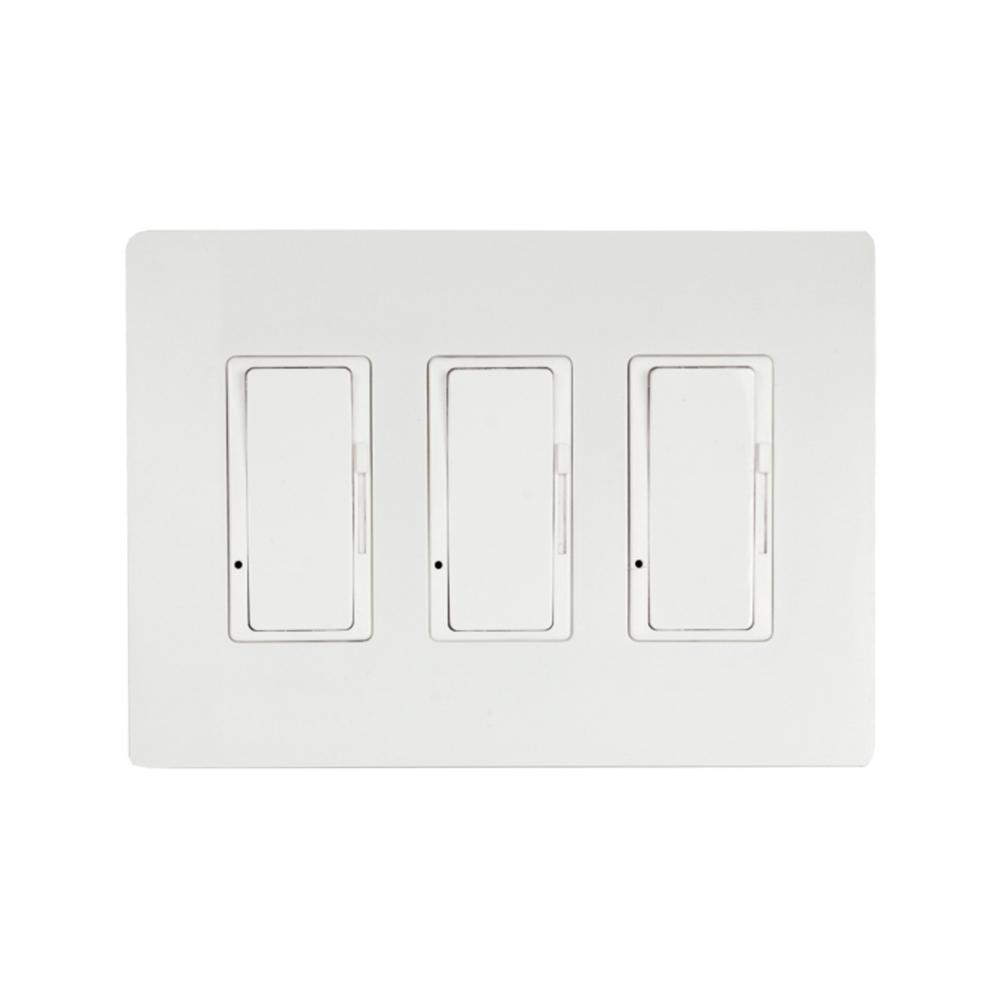 Eurofase EFSWD3 Dimmer with White Screwless Plate and Box