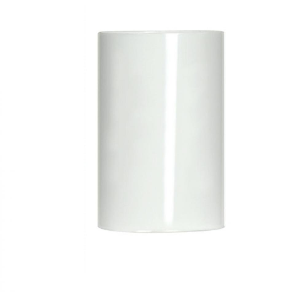 Oversize Plastic Candle Cover; White Oversize; 1-1/4" Inside Diameter; 1-5/16" Outside