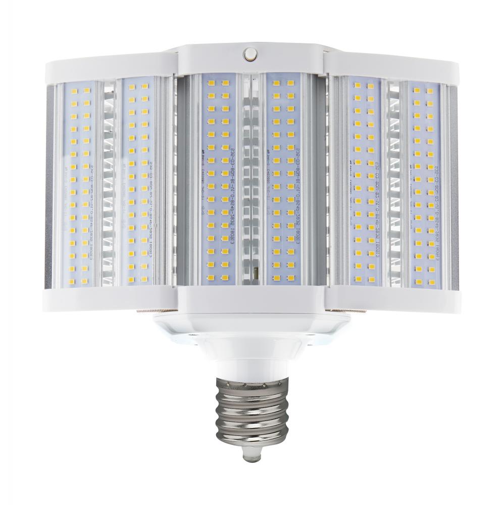 80 Watt LED Hi-lumen shoe box style lamp for commercial fixture applications; 3000K; Mogul Extended;