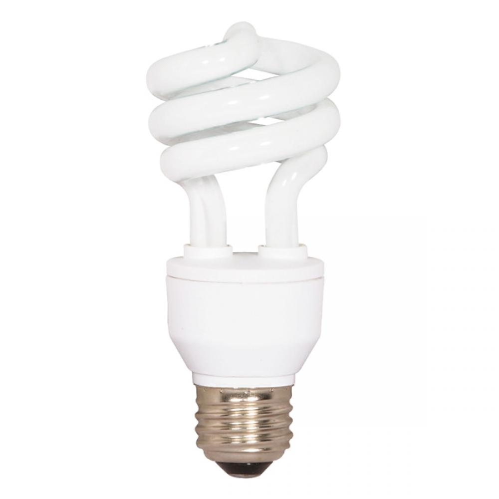 18 Watt; Mini Spiral Compact Fluorescent; 2700K; 82 CRI; 230 Volt