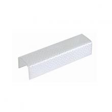Satco Products Inc. 50/236 - 24 inch U-Channel Shade; Horizontal Hole Centered 6-1/2 inch From End; 1/8 White Slip