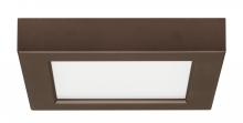  S21504 - Blink - 10.5W- 5.5" Surface Mount LED - 3000K- Square Shape - Bronze Finish - 120V