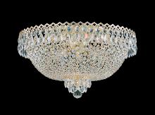 Schonbek 1870 2618-211O - Camelot 6 Light 120V Flush Mount in Aurelia with Clear Optic Crystal