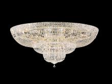  5897-211O - Petit Crystal Deluxe 36 Light 120V Flush Mount in Aurelia with Clear Optic Crystal