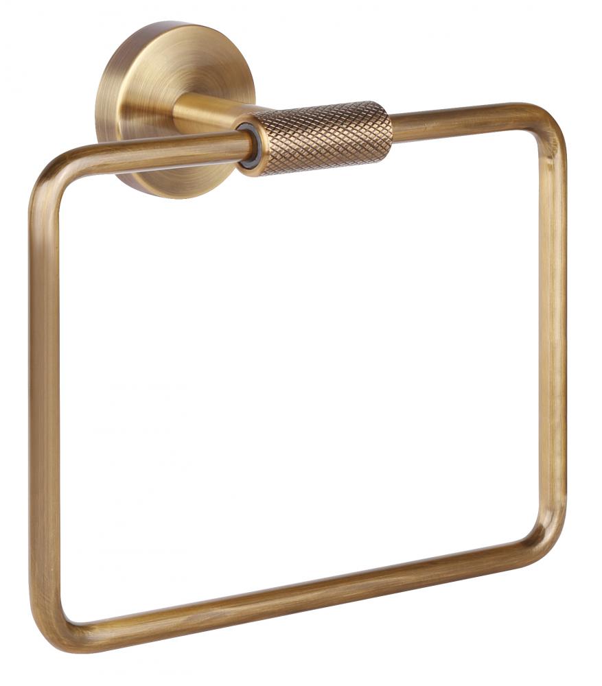 Bath Accessories, VAREN, BA108A09GD, Towel Ring, 8.625" W x 6.5" H x 3" D