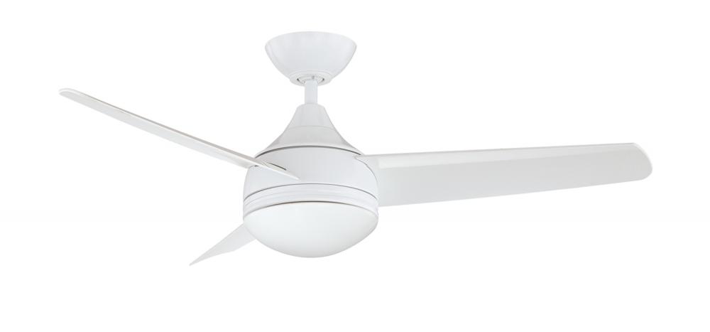 42" White Finish Ceiling Fan