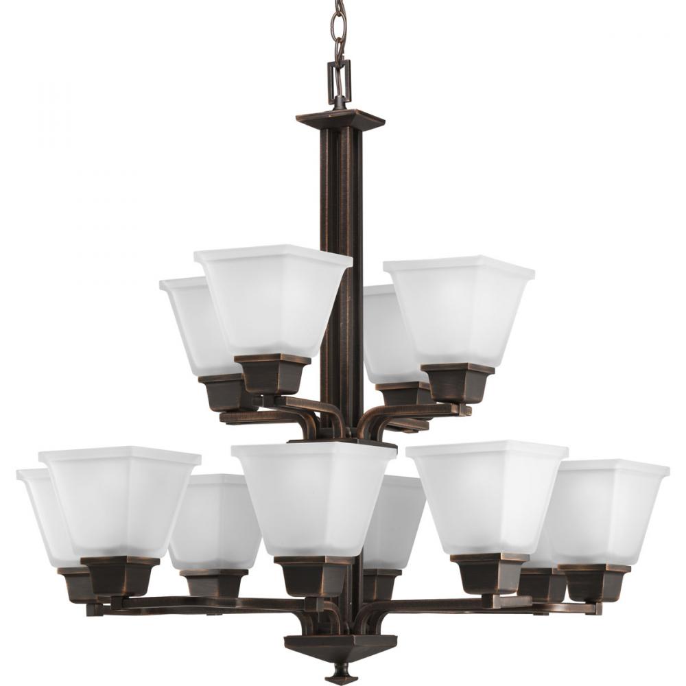 North Park Collection Twelve-Light, Two-Tier Chandelier