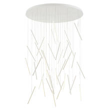 Kuzco Lighting Inc MP14850-WH - Chute 50-in White LED Multi Pendant