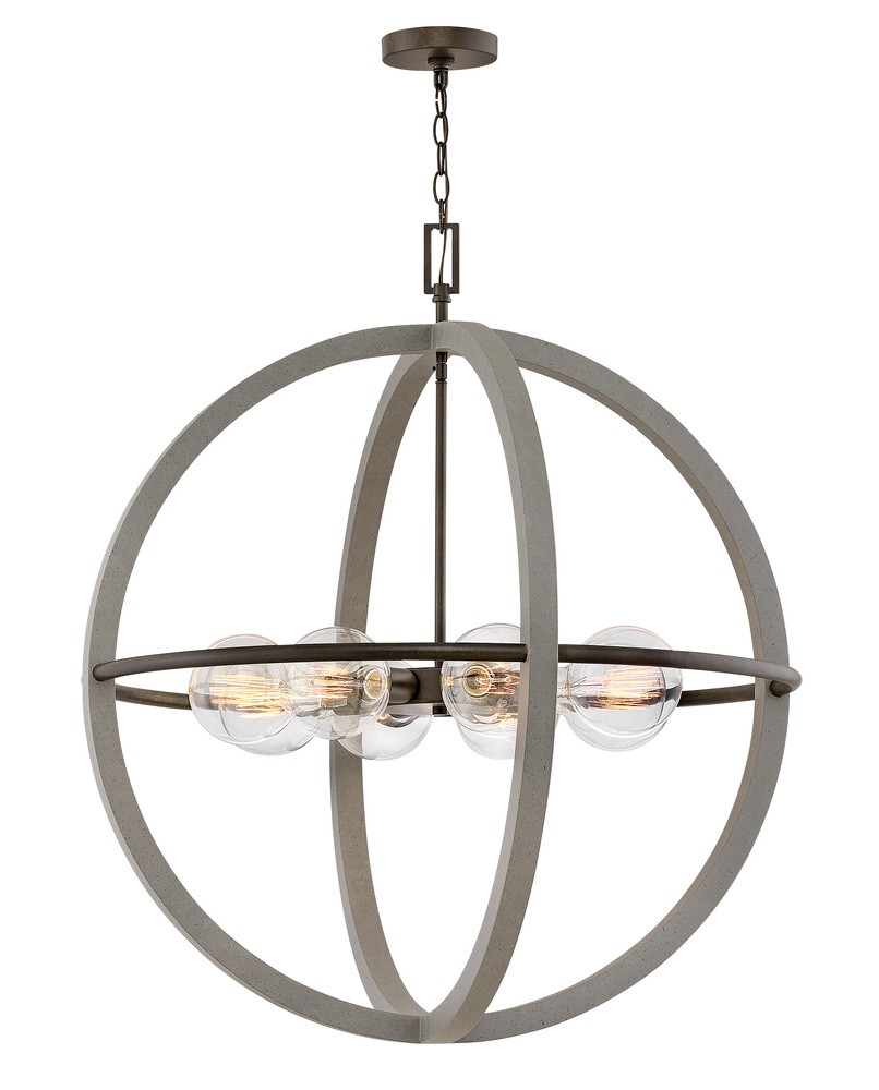 Medium Orb Chandelier