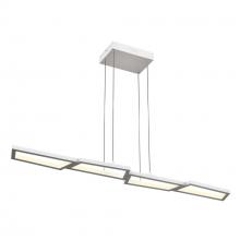  PDL44-3K-WH - 44 Inch Geometric Linear LED Pendant Light