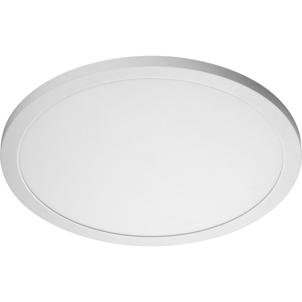 Blink Plus - 30W- 19" Surface Mount LED - 4000K- Round Shape - White Finish - 120-277V