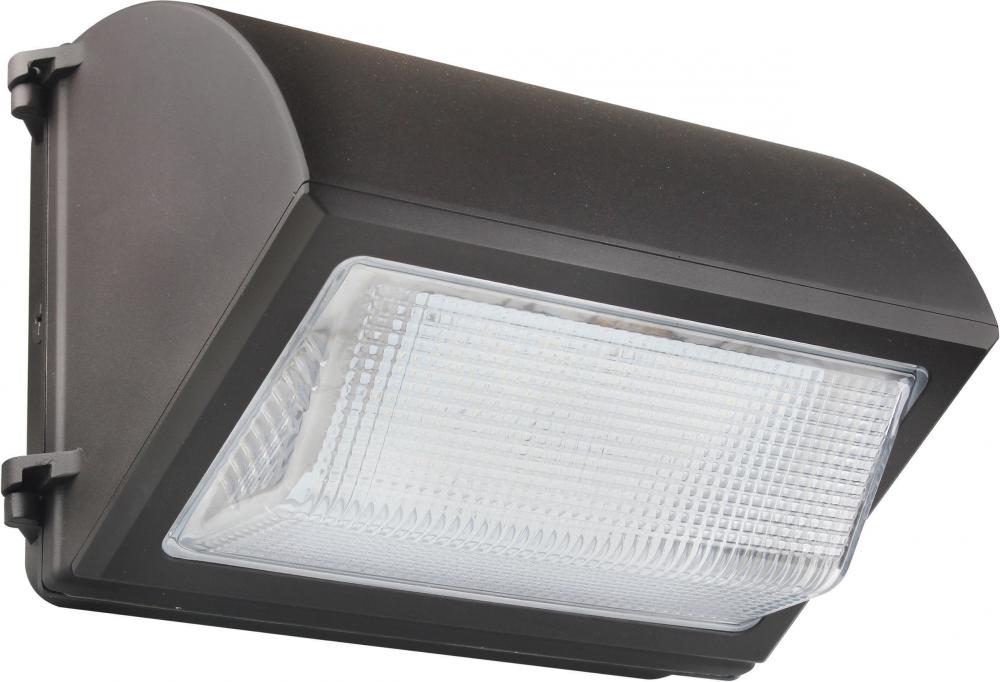 LED Cutoff Wall Pack - 55W - 4000K - Bronze Finish - 100-277V